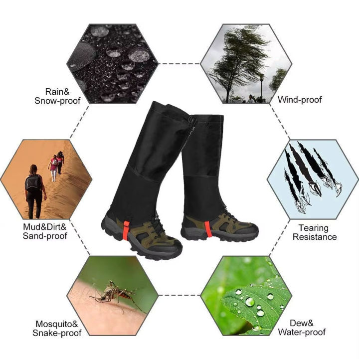 Waterproof%20Snow%20Leg%20Gaiters%20Hiking%20Boot%20Legging%20Shoes%20Warmer%20Shoe%20Cover%20Tourist%20Outdoor%20Camping%20Trekking%20Climbing%20Hunting%20-%20Image%207