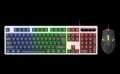 Gaming Keyboard Rgb Lighting D701 - Elevate Your Gaming Setup With Stylish Backlit Keyboard - Perfect For Gamers. 