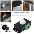 DC 12V-24V PIR Motion Sensor Switch IR Infrared Detector Light Switch Module, works with light, security alarm.. 