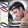 2pcs Women Men Elastic Sports Football Yoga Hairband Headband Hair Rope.