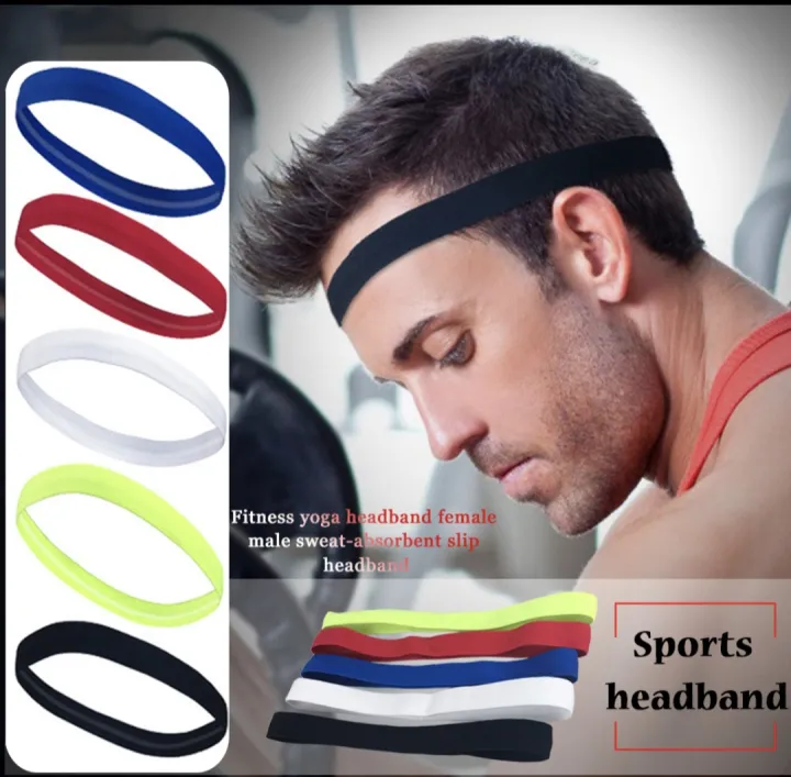 2pcs%20Women%20Men%20Elastic%20Sports%20Football%20Yoga%20Hairband%20Headband%20Hair%20Rope%20-%20Image%202
