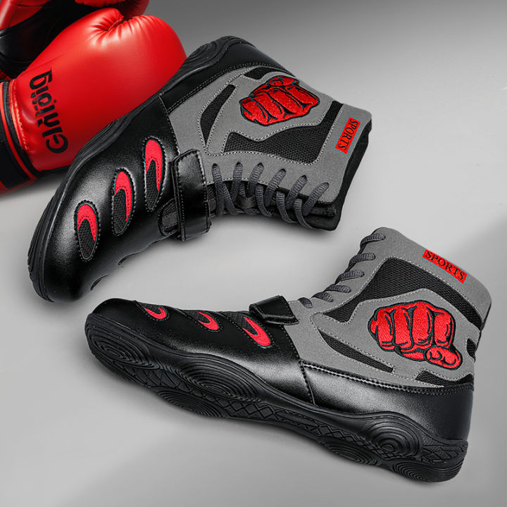 Wrestling%20Shoes%20%E2%80%93%20High%20Traction%20Wrestling%20Shoes%20for%20Men,%20Women,%20Youth%20&%20Kids%20-%20Durable%20Shoes%20for%20Wrestling,%20Boxing,%20Weightliftin%20-%20Image%205