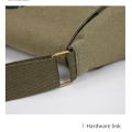 American Retro Message Bag Unisex Multiple Pockets Shoulder Bag Adjustable Shoulder Strap‌ Canvas Crossbody Bag Commuting. 
