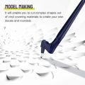 1/2/4/6set 360˚ Rotating Paper Art Cutting Tool Stainless Steel Carving Knife Scrapbook For DIY Craft Paper Cut Blade Accessory.
