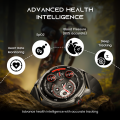 Ultima Navigator Premium Smartwatch | 1.43" TRU Amoled Spherical Display | In-Build GPS | Barometer | Altimeter | 24/7 Health Tracking | Fitbeing App Support. 