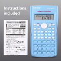 Multifunctional Scientific Calculator Student Simple Portable Big Screen Function Calculator Stationery School Office Supplies. 