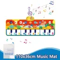 80*30cm Kid Multifunctional Music Piano Mat Toddler Floor Baby keyboard Dance Mat 8 Animal Sounds Educational Toys For Kid Gifts. 