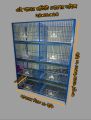 Nut System Folding Pigeon Cage – Durable 13no. Wire with Plastic Coating, China Model, Spacious 24"×18"×14" Size | Easy Assembly & Storage | Bird & Pet Supplies (2025).