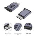 Micro B USB C 3.0 Male to Type C Female Adapter Type-C USB 3.0 Micro B Connector for External Hard Drive Disk HDD Cable Adapter. 
