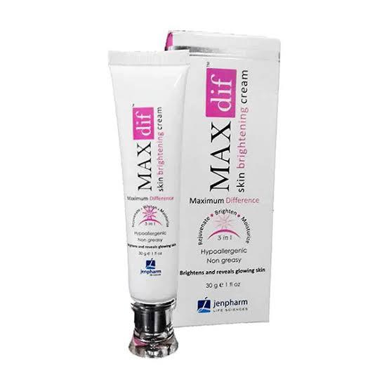 Maxdiff skin brightening cream 30gm hypoallergenic non greasy