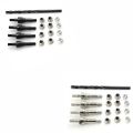 Carbon Steel Shock Mounts for ARRMA KRATON 6S/TYPHON/OUTCAST/INFRACTION | Universal Front & Rear Shock Standoffs | 1/8 1/7 1/10.