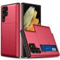 Phone case: Used for   S26 Ultra Plus cases shockproof armor shell sliding wallet card holder bumper cover Funda. 