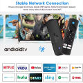 Mortal Q8 WIFI6 BT5.0  Voice Assistant AllwinnerH313 Android 14 Portable Android FireTV Stick Smart Streaming Media Player. 