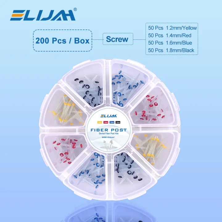 ELIJAH%20200Pcs/Box%20Dental%20Fiber%20Post%20Drills%20Screw%20Straight%20Post%20Quartz%20Glass%20Thread%20Pile%20Kit%20Root%20Canal%20Restorative%20Materials%20-%20Image%207