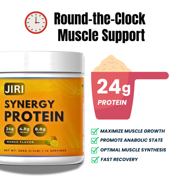 Jiri%20Nutrition%20Synergy%20Protein%20(Whey%20+%20Plant%20Protein),%20Mango%20Flavor%20500g%20-%20Image%203