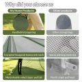 green boat-shaped mosquito net wider and taller installation-free portable anti-mosquito collapsible outdoor camping.