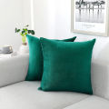 Plain Velvet Cushion Cover. 