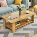 Wooden Center Table for Living Room – Stylish & Durable Coffee Table – Modern Design Home Furniture. 