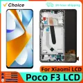 Choice Amoled For Xiaomi Poco F3 LCD Display Touch Screen Digitizer Assembly For Mi Poco F3 M2012K11AG Display Replace Parts. 