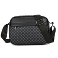 Casual Lightweight Business Shoulder Bags for Men PU Leather Messenger Bag Comfortable Wide Strap Crossbody Bags Designer Male.