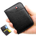 Portable Super Slim Soft Wallet PU Leather Mini Credit Card Wallet Purse Card Holders Men Wallet Thin Small Short Wallets. 