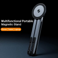 Multifunctional Magnetic Phone Holder Handheld Selfle Stick Foldable Tripod Portable Desk Stand for iPhone ipad Tablet Laptop. 
