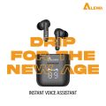 Alewa Bluetooth Earbuds DripPods | 42 Hours Playback | Low Latency | Digital Display | IPX4 Sweat & Water Resist | DripPods. 