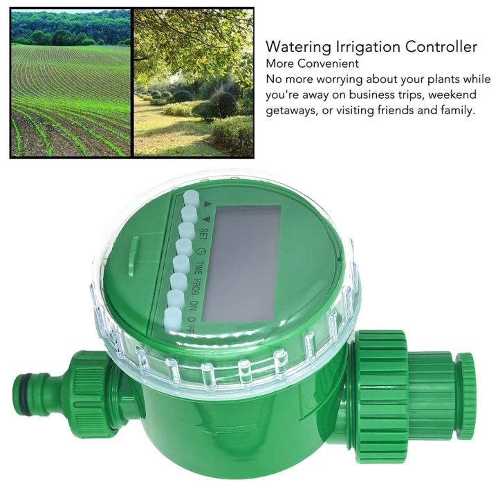 LCD Display Electronic Garden Watering Timer Automatic Irrigation ...
