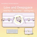 Game Love and Deepspace Sylus Rafayel Zayne Xavier Caleb Anime Cute Cat Computer Keyboard Pad/Mouse Pad Cartoon Office Supplies. 