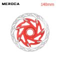 MEROCA Ultralight Center Lock Bicycle Brake Rotor With heat sink 140/160mm 1.8mm Thickness For Road Bike and MTB Brake Rotor. 
