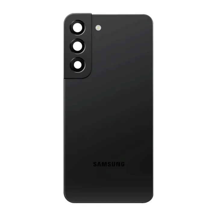 Samsung S22 Rear Shell Replacement with Camera Glass - Black | Daraz.pk