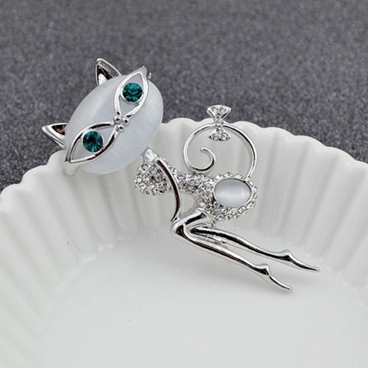 Opal%20Super%20Cute%20Kitten%20Cat%20Eye%20Stone%20Brooch%20Crystal%20Collar%20Creativity%20Dress%20Fashionable%20Style%20%20Wedding%20Accessories%20-%20Image%203