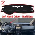 for RENAULT DUSTER DACIA DUSTER 2023+ Car Dashboard Cover Avoid Light Pad Instrument Platform Cover Mat Carpet Accessories.