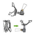 BRS Outdoor Gas Stove Mini Titanium Camping Gas Burner 25g Ultralight Cooking Stove Survival Furnace Picnic Gas Cooker BRS-3000T. 