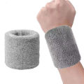 2 Pcs Wrist Support Band Wristband 10cm Volleyball Sport Bracers Sweat Towel Cuff Basketball Tennis Wrist Guard Protector Strap. 