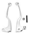 1 Pair of Motorcycle Clutch Brake Lever Handle for Yamaha YZ80/YZ125/TW200. 