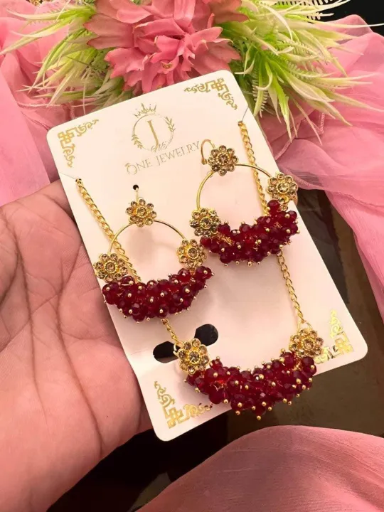 Imran%20collection1%20-%20Decent%20gajra%20And%20Charming%20locket%20Set%20Necklace%20With%20Earrings%20For%20Girls%20and%20Woman%20-%20Image%205