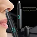 Electric Nose Hair Trimmer Men's Scissors Nostril Flushable Clear Safety Pruning One Machine With Multiple Functions. 