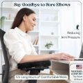 1/2pcs Sponge Armrest Pad, Elbow Support Pad for Arm Decompression, Universal Cover for Office Chairs.