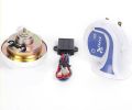 Pack of 2 Pieces, Snail Horn, Brand Tyfer-Horn, 18 Sound Types, Can Change Rhythms, 18 Modes, Uses 12V Power, Very Popular, Sound Level 135Db, 1 Pair.. 
