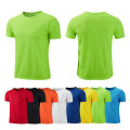 Quick Dry Short Sleeve Sport Tees Tops Gym Jerseys Fitness Shirt Trainer Running T-Shirt Breathable Sportswears Men Women.