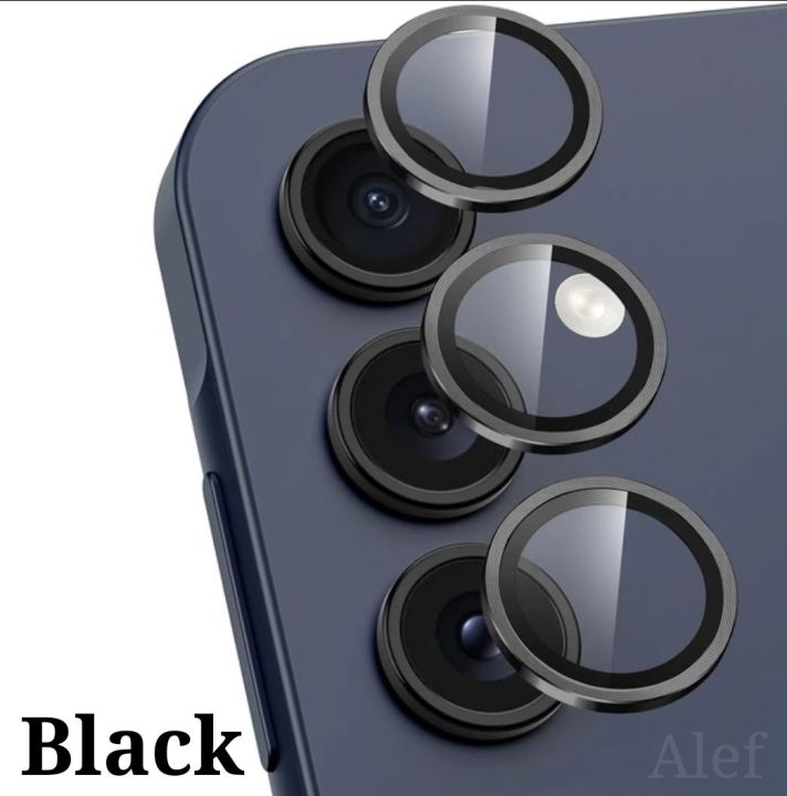 for Samsung Galaxy A35 5G Aluminium+Tempered Glass Camera Protector ...