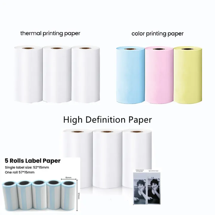 Mini%20Printer%20Thermal%20Paper%20Colorful%20Adhesive%20Self-adhesive%20Rolls%20Paper%20Label%20Sticker%20%20for%20Picture%20Photo%20Portable%20Printer%2057mm%20-%20Image%203