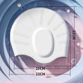 Waterproof Swimming Cap - High Elasticity, Ears Protection, Silicone Diving Cap for Enhanced Comfort and Durability. 