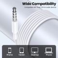 TOPK Earphone In-Ear Volume Control with Microphone 3.5mm Jack Universal for iPhone Android.