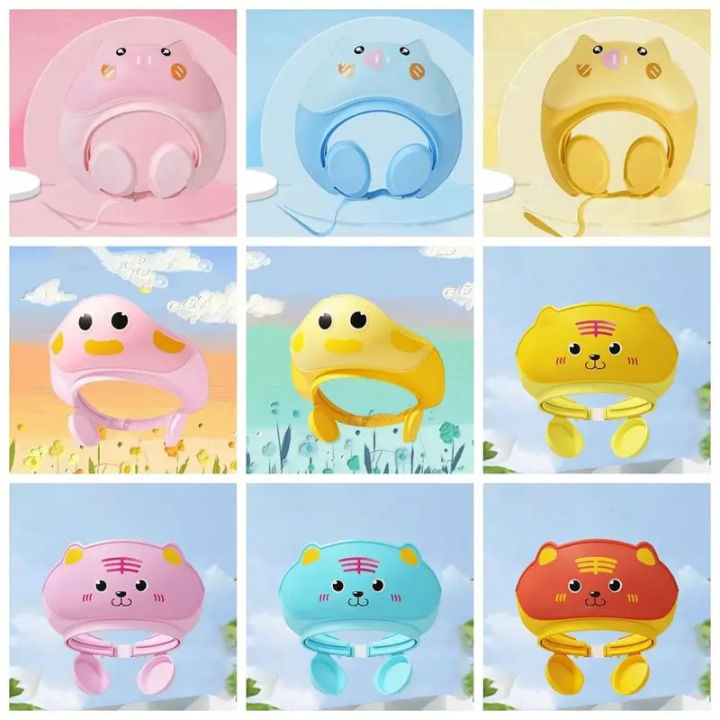 Cute%20Animal%20Shape%20Baby%20Shower%20Cap%20%E2%80%93%20Soft%20Adjustable%20Baby%20Shampoo%20Cap,%20Waterproof%20Eye%20Ear%20Protection,%20Children's%20Bath%20Cap%20For%20Kid%20-%20Image%205