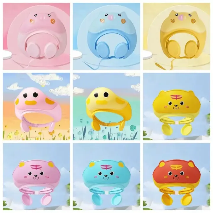 Cute%20Animal%20Shape%20Baby%20Shower%20Cap%20%E2%80%93%20Soft%20Adjustable%20Baby%20Shampoo%20Cap,%20Waterproof%20Eye%20Ear%20Protection,%20Children's%20Bath%20Cap%20For%20Kid%20-%20Image%205