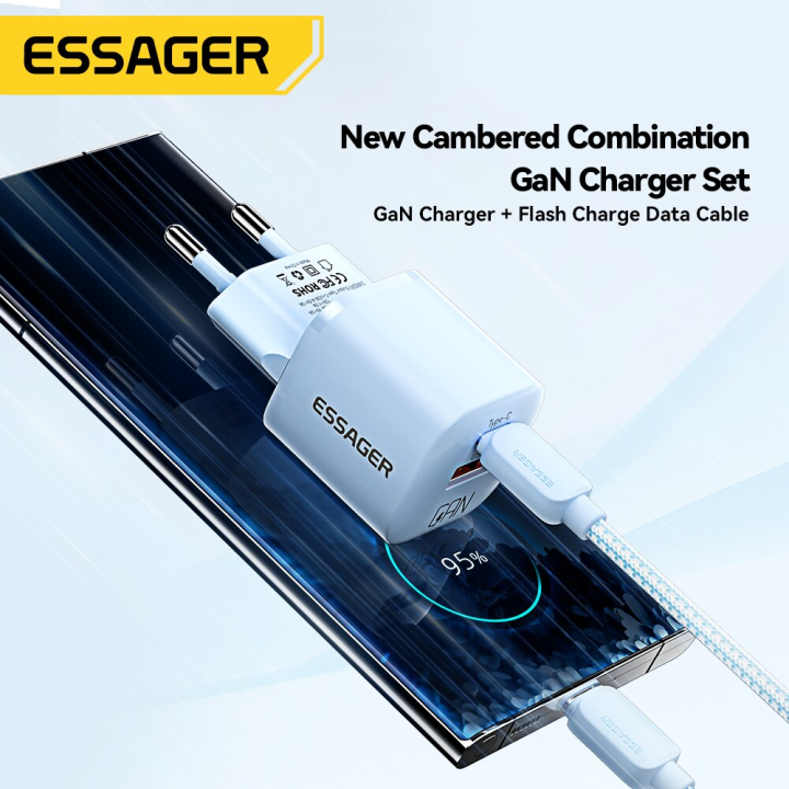 Essager%2020W%20GaN%20USB%20Type%20C%20Charger%20PD%20Fast%20Charge%20Phone%20QC%203.0%20Quick%20Chargers%20For%20iPhone%2014%2013%2012%2011%20Pro%20Max%20Mini%20iPad%20Charging%20-%20Image%202