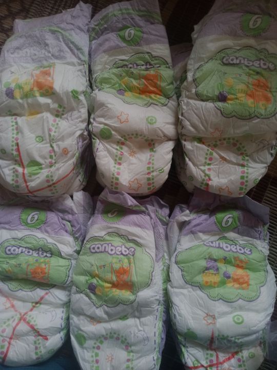 can.beby cross  size 6 xxl 200 pcs