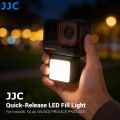 JJC Magnetic Minin LED Light Auxiliary Fill Light for Insta360 X5 X4 Air ACE PRO 2 ACE PRO ACE Accessories IPX5 Waterproof. 